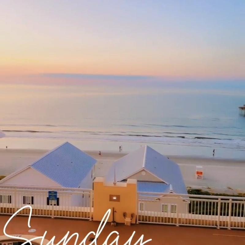 Thank you Anthony R., for sharing his view from the Prince Resort in North Myrtle Beach, SC during his vacation. Anthony said, " Enjoying the sunrise with our ocean view from our balcony. We loved this place, we will be coming back!"